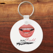 Mac Redd Lip Sleutelhanger (Voorkant)