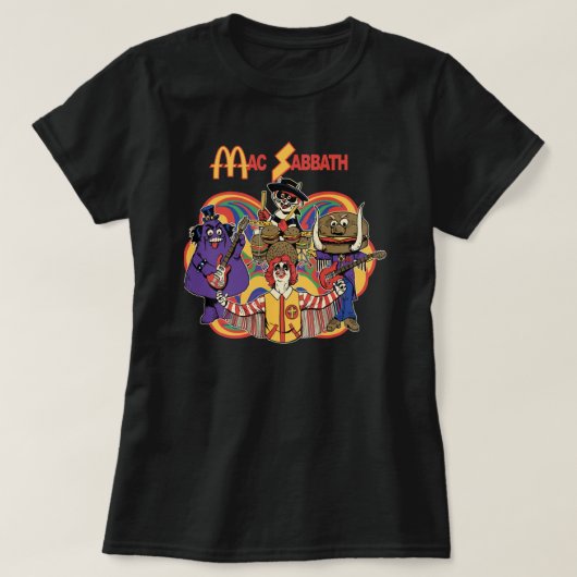 Mac Sabbat Black Essential T-Shirt (Design voorkant)