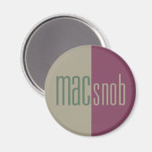 Mac Snob Magnet (Voorkant / Achterkant)