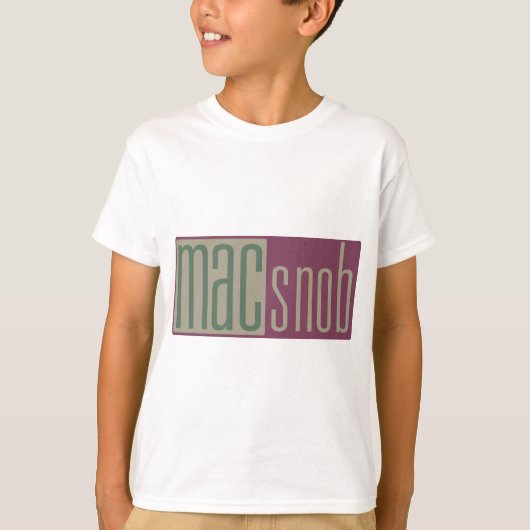 Mac Snob T-shirt (Voorkant)