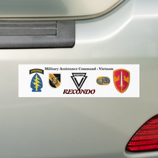 MAC-V RECONDO Bumpersticker (Op auto)