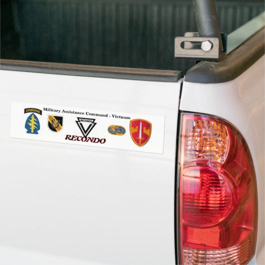 MAC-V RECONDO Bumpersticker (Op Truck)