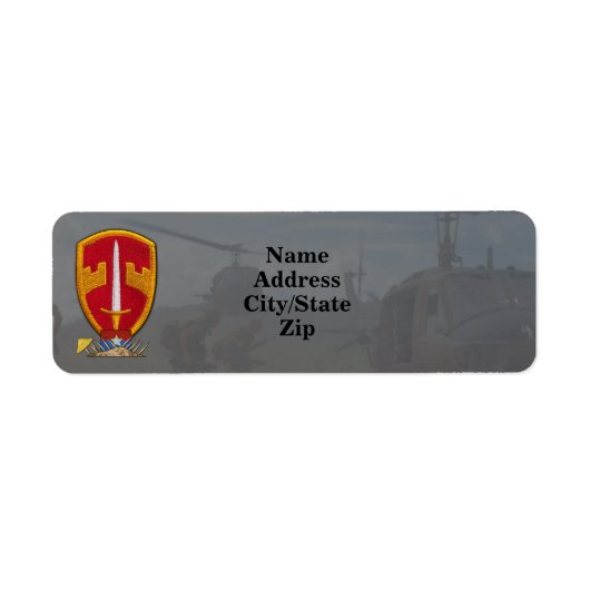 Mac V SOG MAG Vietnam Oorlogspleisterlabels Etiket (Voorkant)