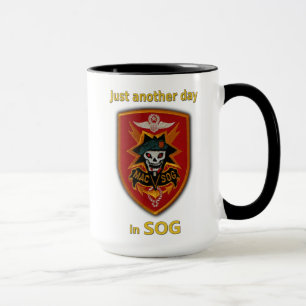 MAC V SOG Vietnam oorlogsveteranen patch Mok