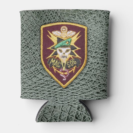 MAC V SOG Vietnam strijdt voor oorlogsveteranen Blikjeskoeler (Voorkant)