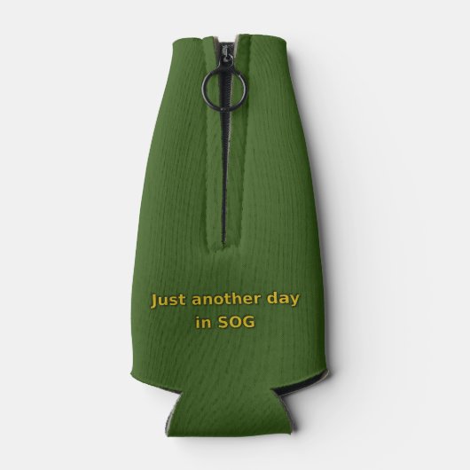 MAC V SOG Vietnam strijdt voor oorlogsveteranen Flesjeskoeler (Achterkant)