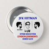 Mac Wallace: JFK hitman Ronde Button 7,6 Cm (Voorkant /achterkant)