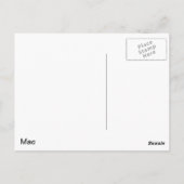 Mac, West Highland White Terrier Westie Briefkaart (Achterkant)