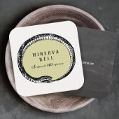 macabere slang vierkante visitekaartje