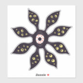 Macabre Eye Horror Art Halloween Sticker (Vel)
