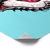 Macabre Eye Melt Creepy Psychedelic Dark Art Poster (Hoek)