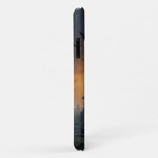 Macabre Graveyard Telefoonhoes Case-Mate iPhone Case (Achterkant/rechts)