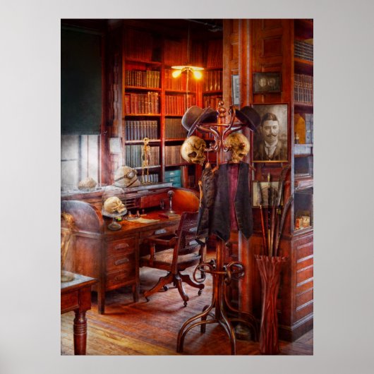 Macabre - In de koppensnellersstudie Poster (Voorkant)