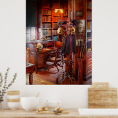 Macabre - In de koppensnellersstudie Poster (Keuken)