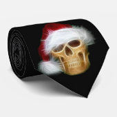 Macabre Kerstmis Stropdas (Opgerold)