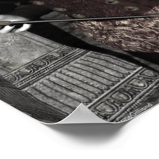 Macabre Mistress Gothic Vampire Poster (Hoek)