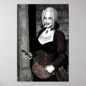 Macabre Mistress Gothic Vampire Poster (Voorkant)