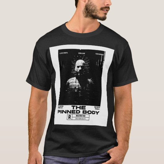 _Macabre_Pinned_Spooky_Design_ T-shirt (Voorkant)