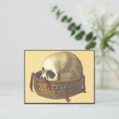 Macabre: Skull - Nieuw-Guinea Briefkaart (Staand voorkant)