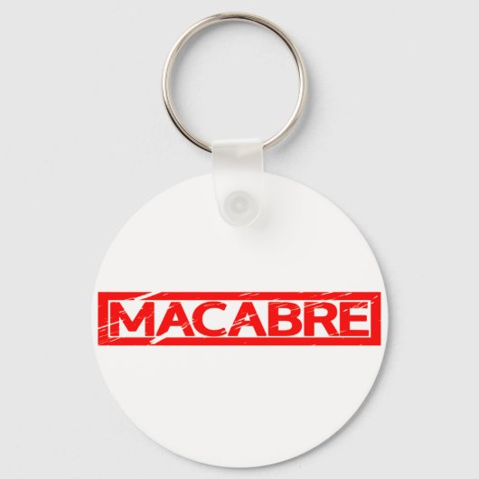 Macabre Stamp Sleutelhanger (Achterkant)