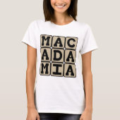 Macadamia, Hawaïaanse noot T-shirt (Voorkant)
