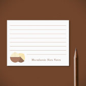 Macadamia Noten Sticky Notes