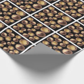 Macadamiapatroon Cadeaupapier (Hoek)