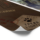 Macaken voor verantwoordelijk reizen poster (Hoek)