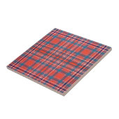 MACALISTER SCOTTISH FAMILIY TARTAN TEGELTJE (Zijkant)