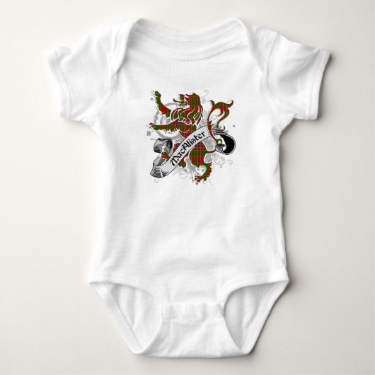 MacAlister Tartan Lion Romper (Voorkant)