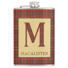MacAlister Tartan Monogram M Heupfles