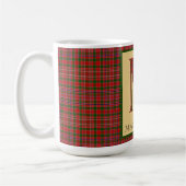 MacAlister Tartan Monogram M Koffiemok (Links)