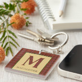 MacAlister Tartan Monogram M Sleutelhanger (Voorkant Rechts)
