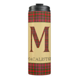 MacAlister Tartan Monogram M Thermosbeker