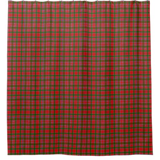 MacAlister Tartan Shower Curtain Douchegordijn (Voorkant)