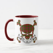 MacAlister Tartan Skull Mok (Links)