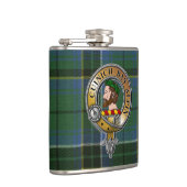 MacAlpine Tartan & Badge Heupfles (Rechts)