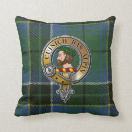 MacAlpine Tartan & Badge Kussen