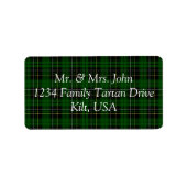 MacAlpine Tartan Label (Voorkant)