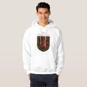 MacAlpine Tartan Scottish Play Lion Rampant Hoodie (Voorkant volledig)
