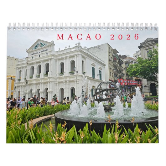 Macao 2026 kalender (Hoes)