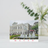 Macao Holy House of Mercy uitzicht briefkaart (Staand voorkant)