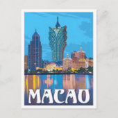 Macao Reis door het verleden Briefkaart (Voorkant)