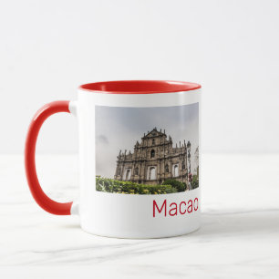 Macao Ruin of St. Paul's Church China Souvenir Mok