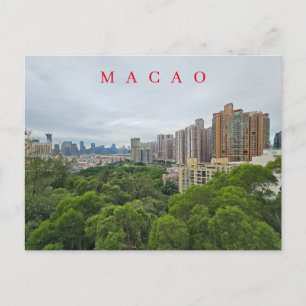 Macao Taipa panoramisch uitzicht briefkaart