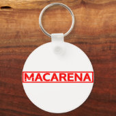 Macarena Stamp Sleutelhanger (Voorkant)