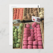 Macaron aan de Franse Riviera Provence Briefkaart (Voorkant / Achterkant)