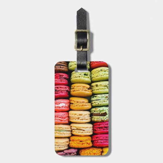 Macaron Bagagelabel (Voorkant verticaal)