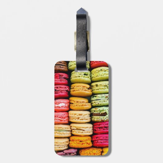 Macaron Bagagelabel (Achterkant verticaal)