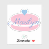 Macaron Bakery Sweets Baker Sticker (Vel)